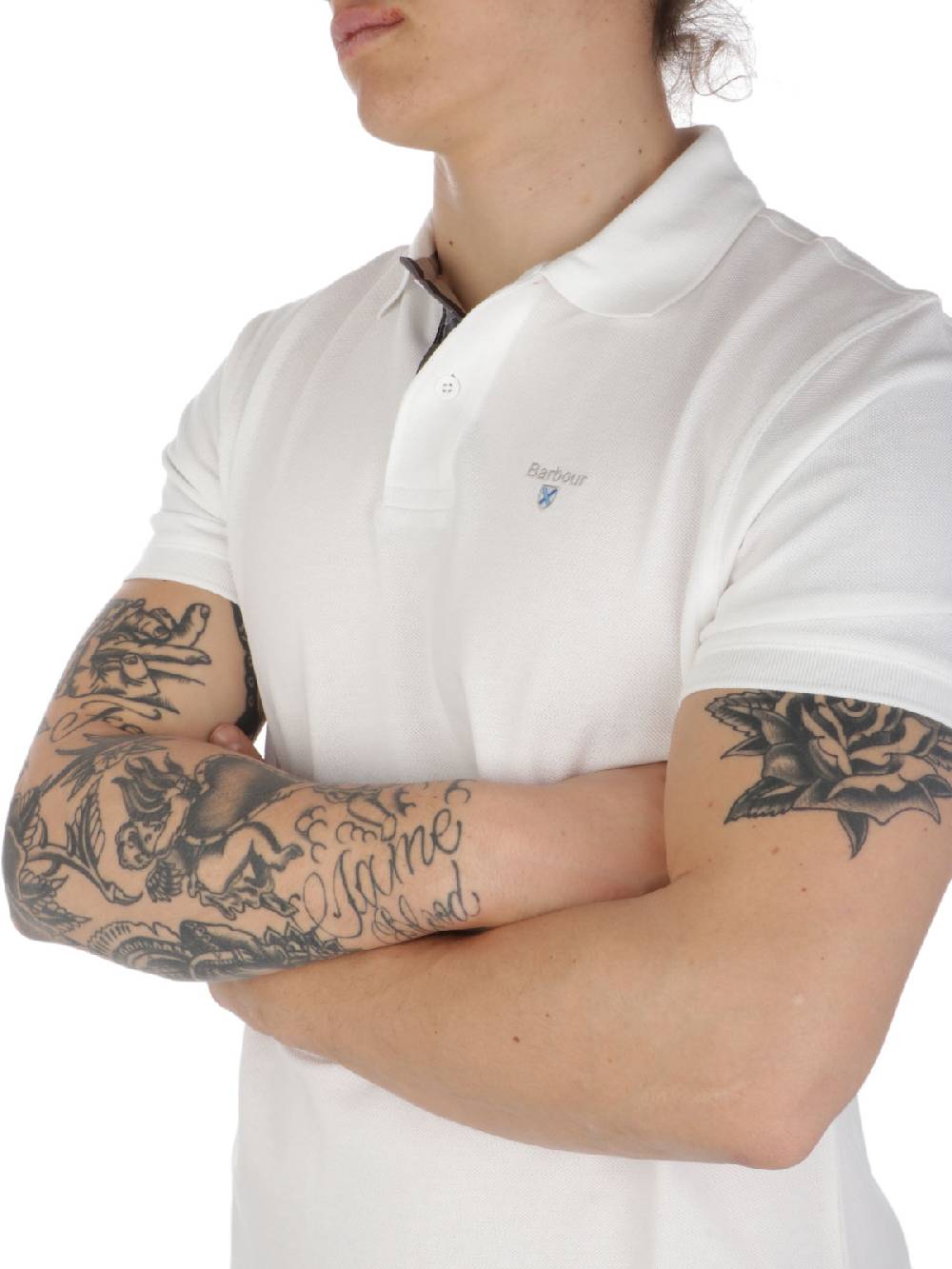 BARBOUR Polo Uomo in Cotone Piqué Offerte speciali
