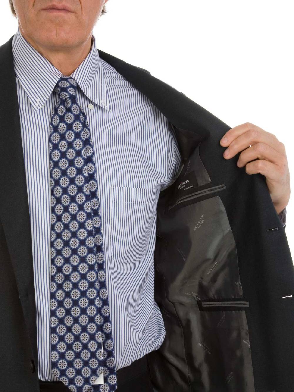 KITON Abito Uomo in Lana Offerta speciale della fabbrica