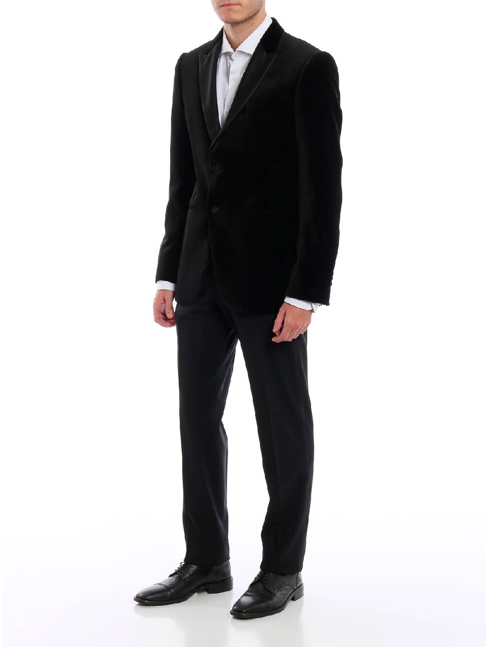 EMPORIO ARMANI Blazer Uomo in Velluto