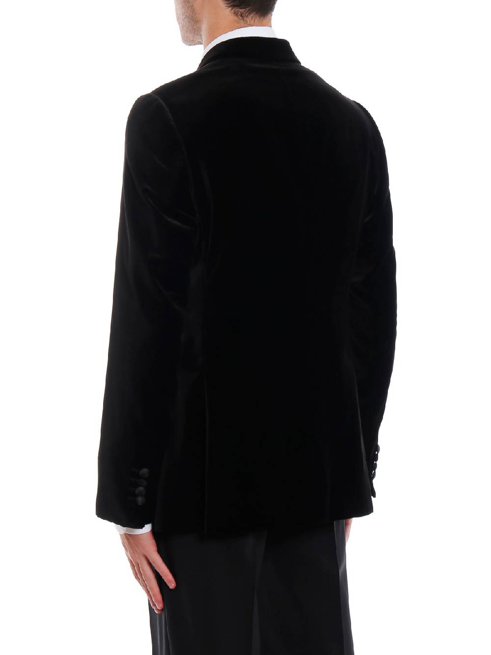 EMPORIO ARMANI Blazer Uomo in Velluto Discount Store per i nuovi prodotti