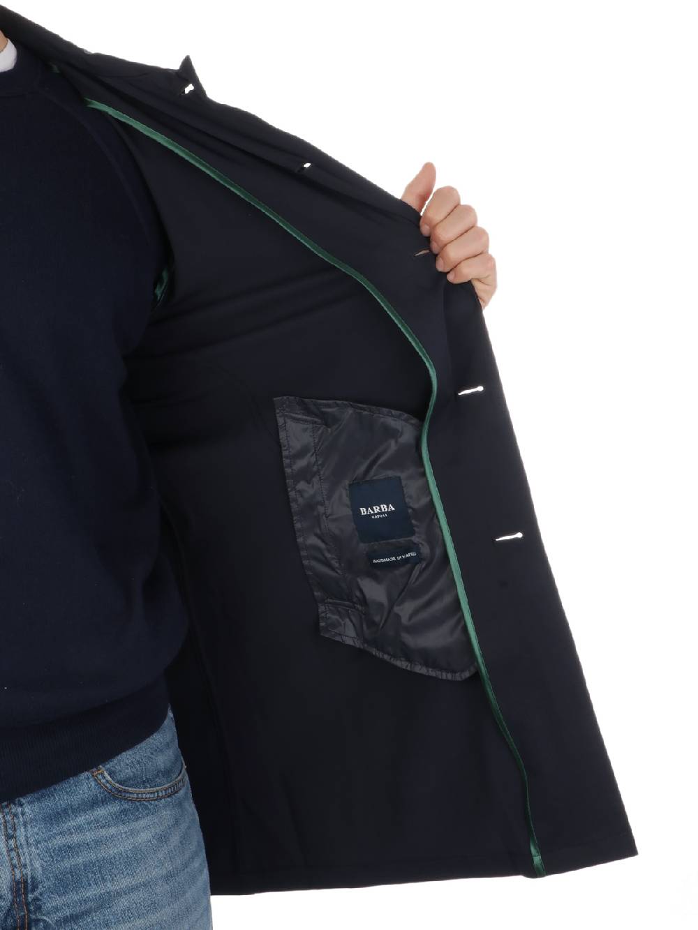 BARBA Spolverino Uomo Elasticizzato Sottocosto