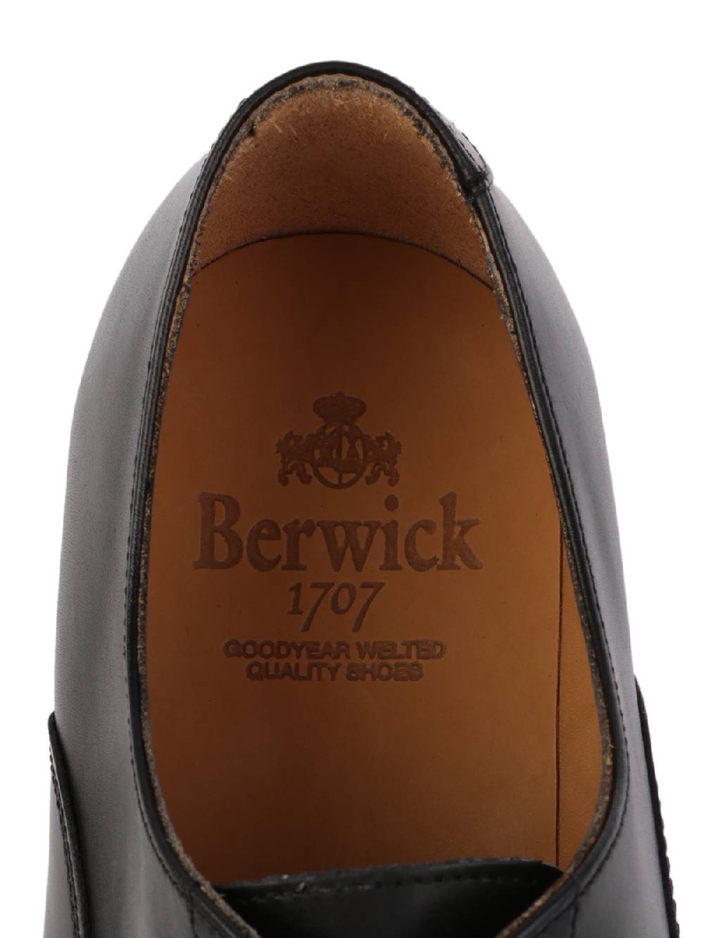 BERWICK 1707 Scarpa Oxford Uomo Box Calf Sconto
