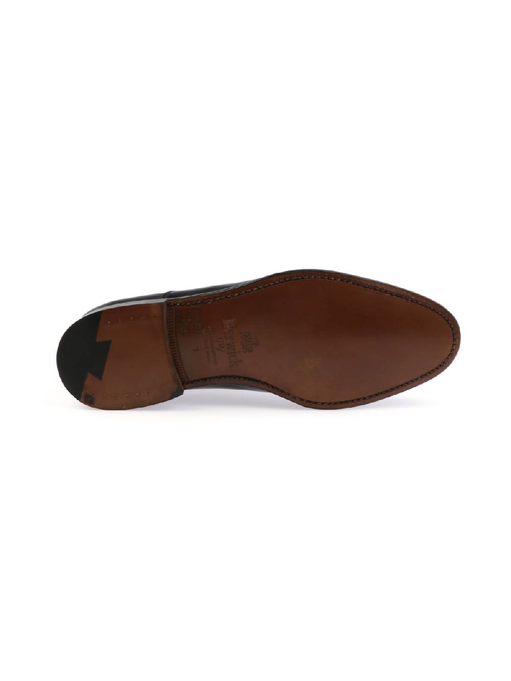 BERWICK 1707 Scarpa Oxford Uomo Box Calf Sconto