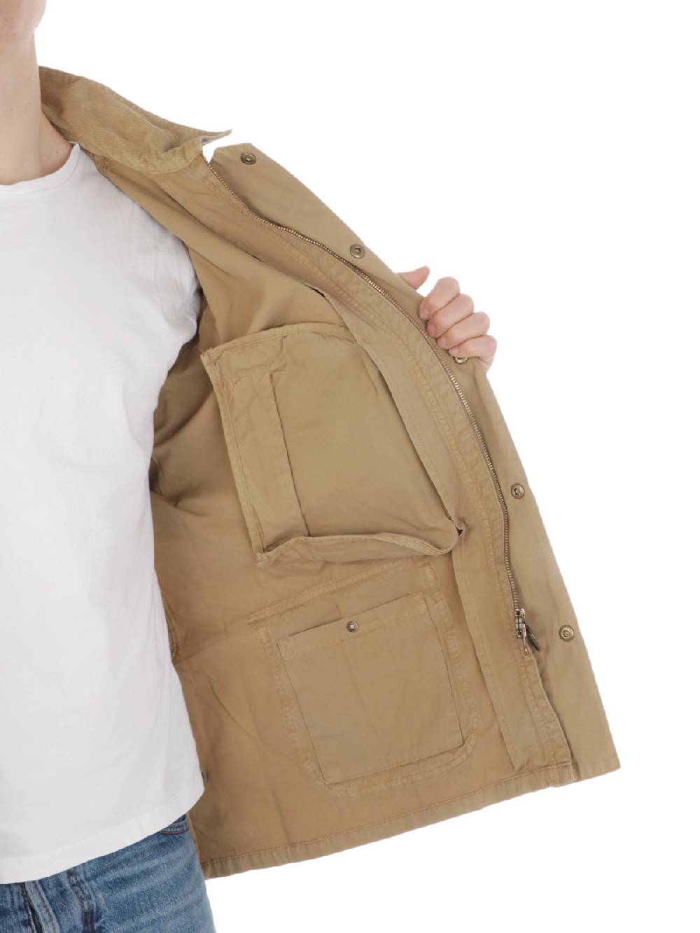 BARBOUR Giubbotto Uomo Ashby Casual In Vendita