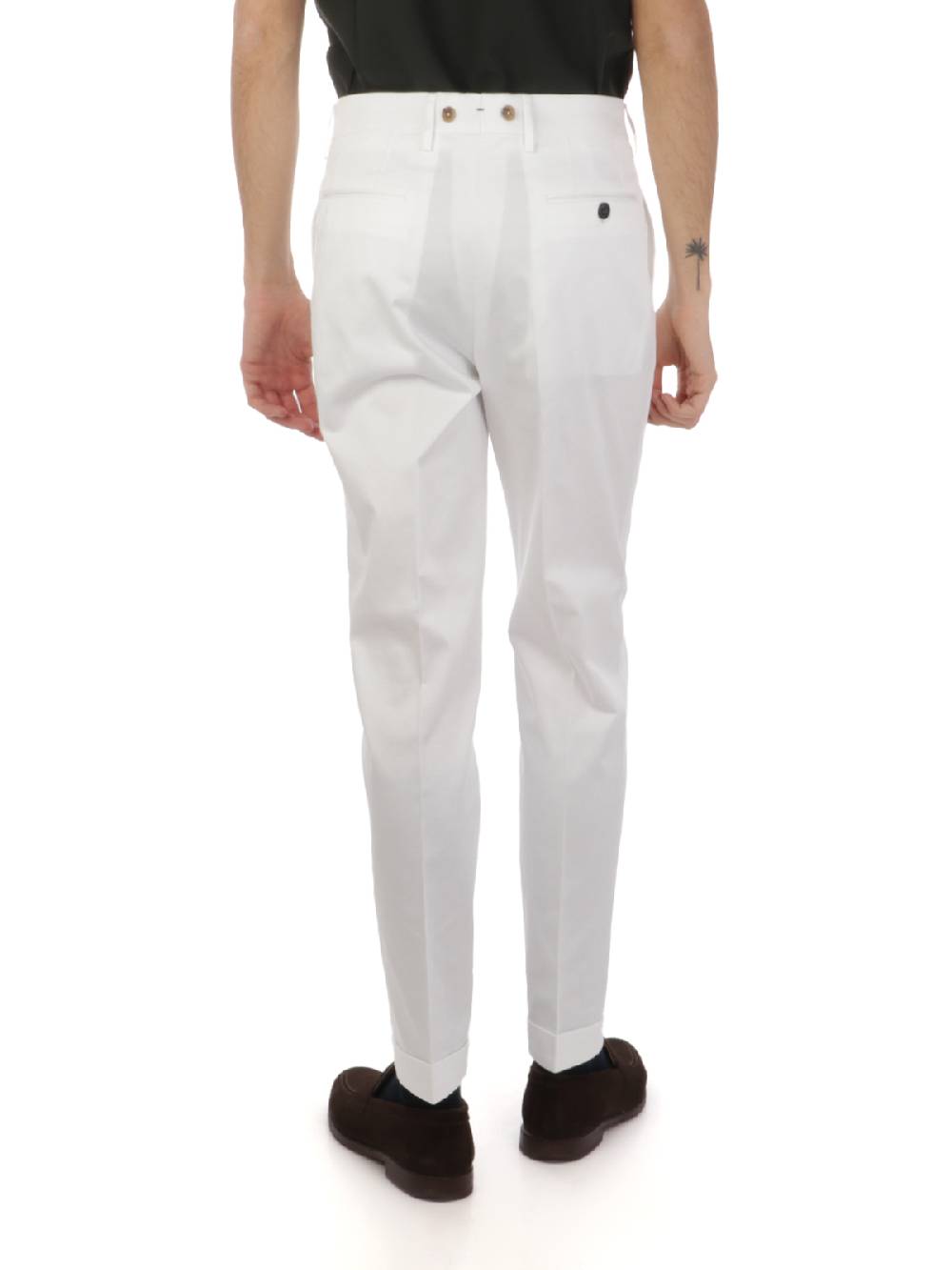 BERWICH Pantalone Uomo Barber in Twill Moda