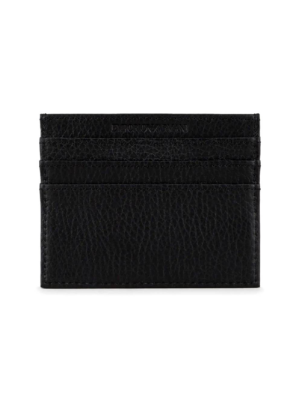 EMPORIO ARMANI Portacarte Uomo in Pelle