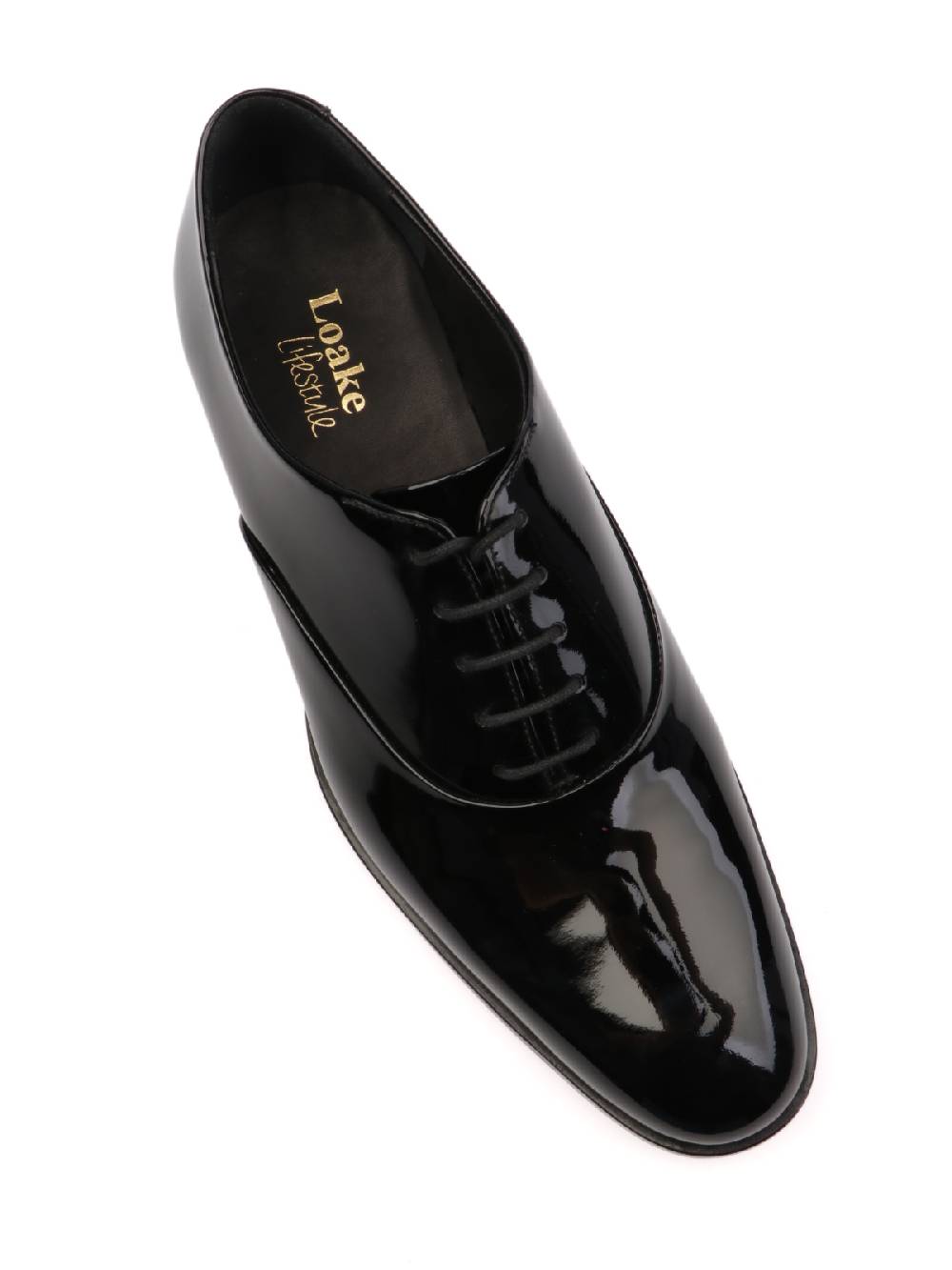 LOAKE Scarpe Oxford Da Uomo Patent Fornitura limitata