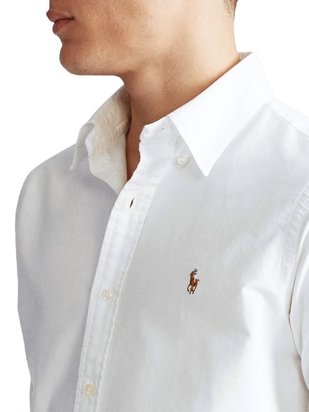 POLO RALPH LAUREN Camicia Oxford Uomo Custom Fit Offerta esclusiva