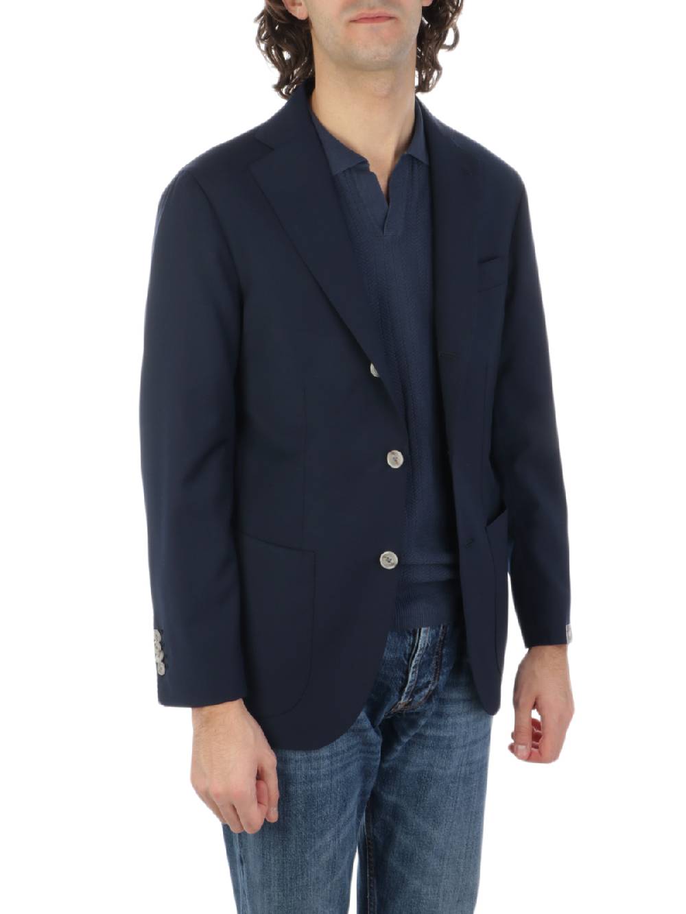 BARBA Giacca Uomo Jimmy In Lana Stretch Lightning offer