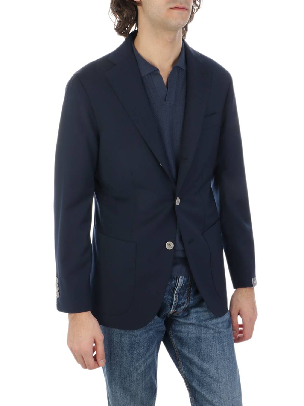 BARBA Giacca Uomo Jimmy In Lana Stretch Lightning offer