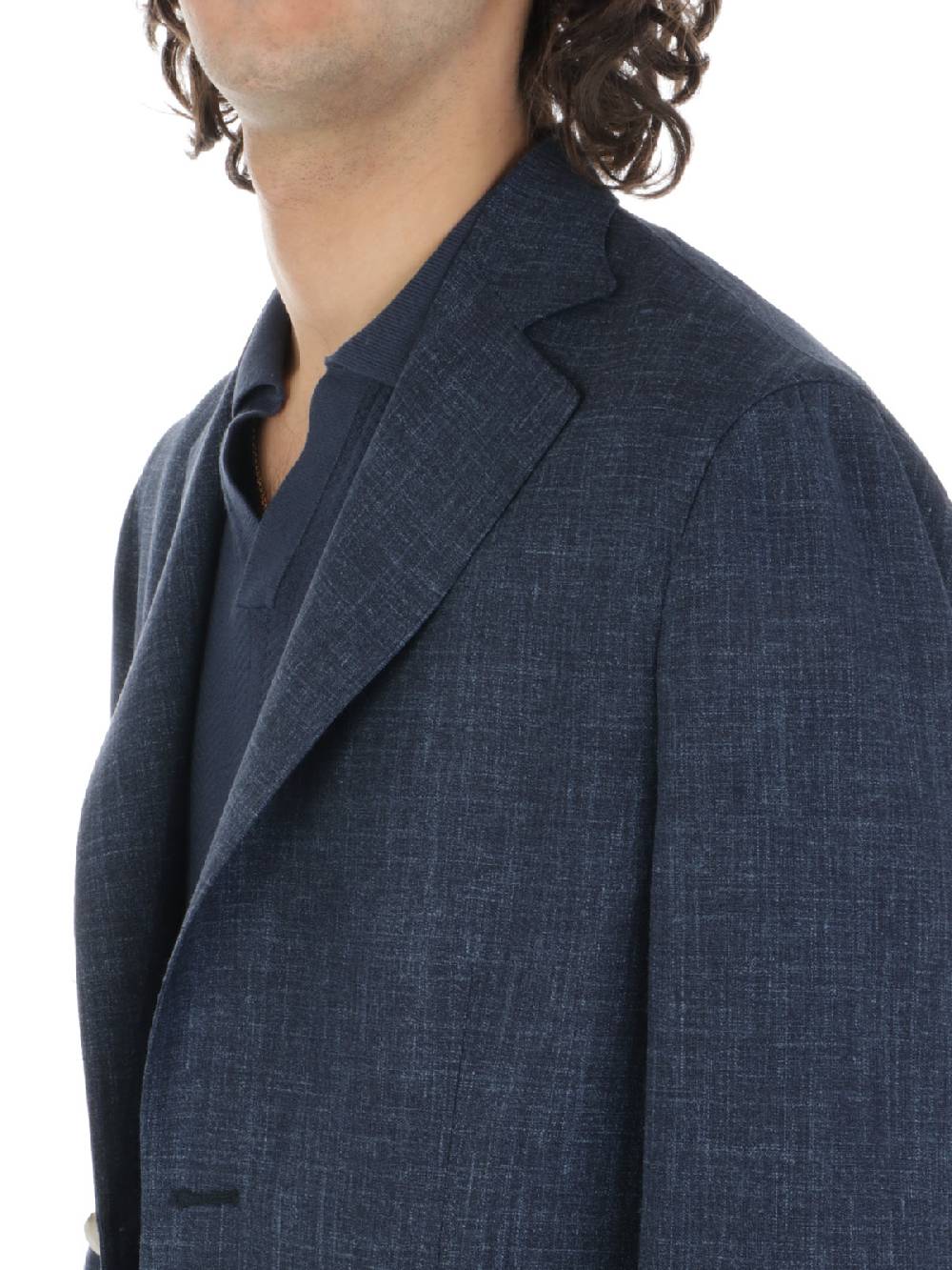 BARBA Giacca Uomo Easy In Lana E Seta Bestseller