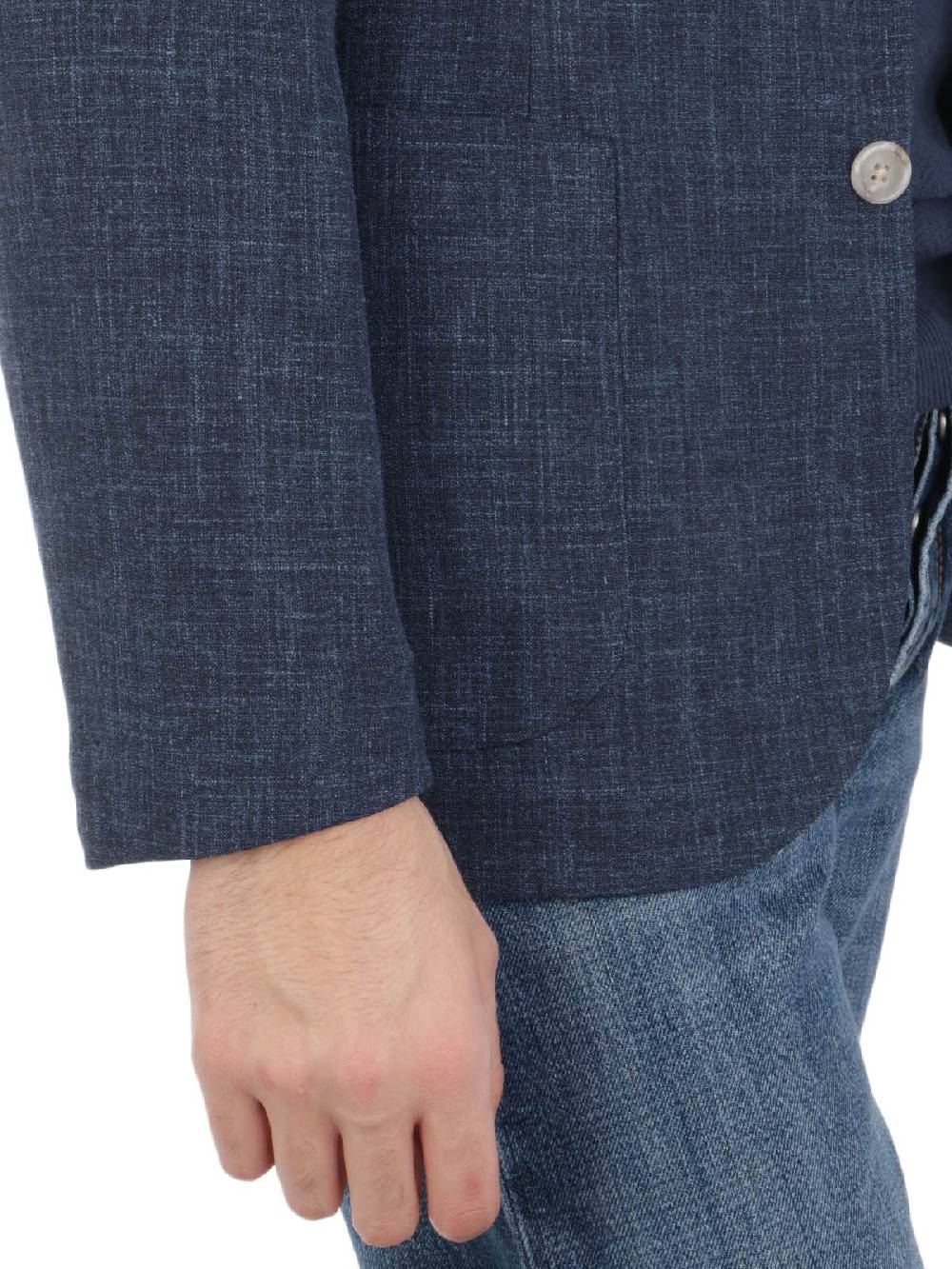 BARBA Giacca Uomo Easy In Lana E Seta Bestseller