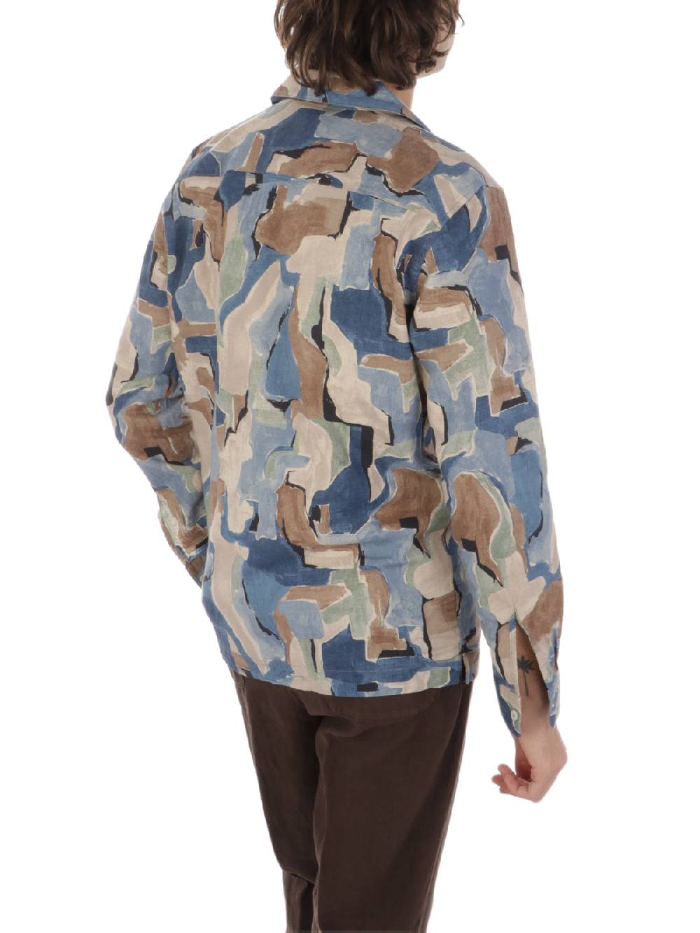 ALTEA Camicia Uomo Fantasia In Lino Offerta settimanale