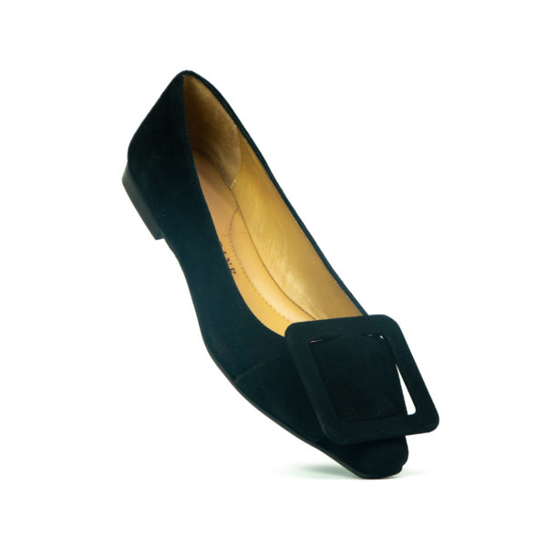 Prosperine Ballerina da Donna in Camoscio con Accessorio Nuovo