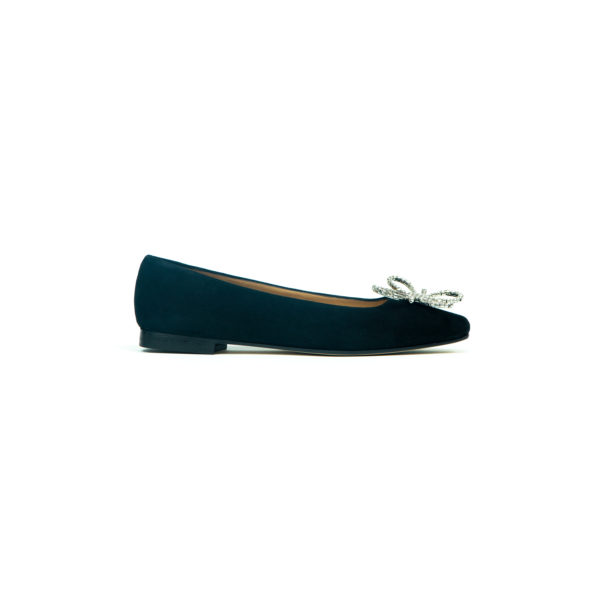 Prosperine Ballerina da Donna in Camoscio con Accessorio