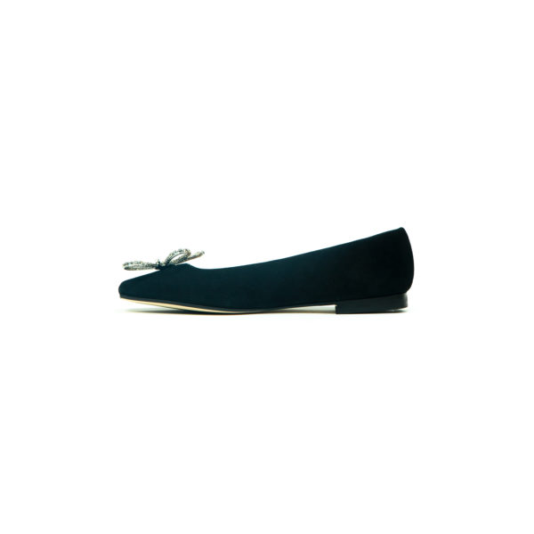 Prosperine Ballerina da Donna in Camoscio con Accessorio Qualità