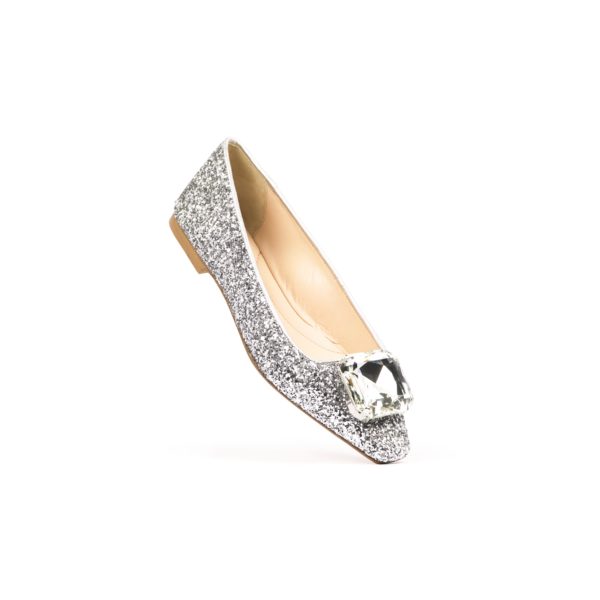 Prosperine Ballerina da Donna in Glitter con Pietra Promozione