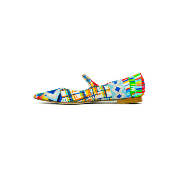 Prosperine Ballerina da Donna in Tessuto Multicolor Offerta
