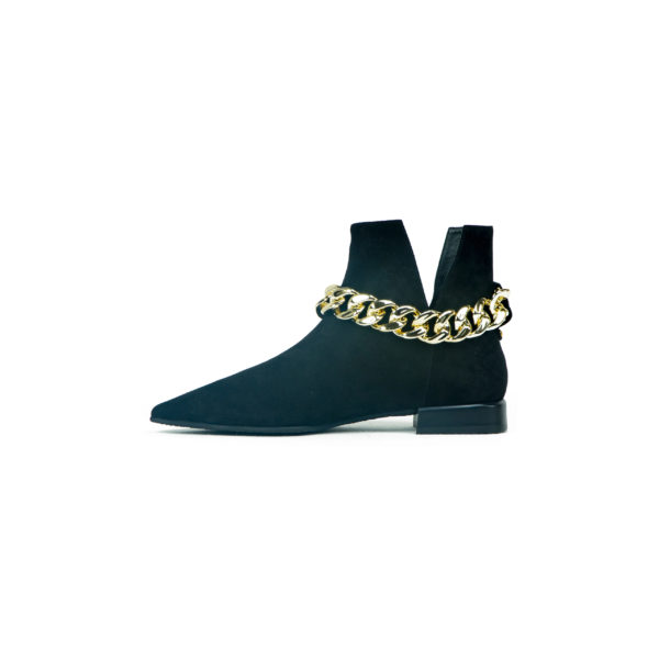 Prosperine Stivale da Donna con Catena tacco 15 mm Nuova