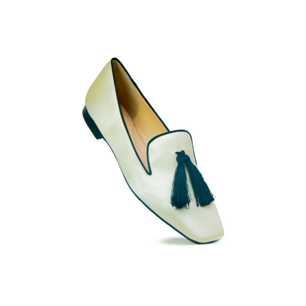 Prosperine Mocassino da Donna in Raso con Nappine Offerta
