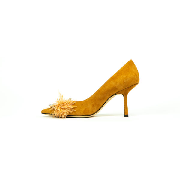 Prosperine Decolletè da Donna in Camoscio Camel Vendite Flash