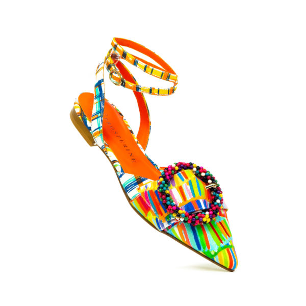 Prosperine Sandalo da Donna in Tessuto Multicolor Hotsell