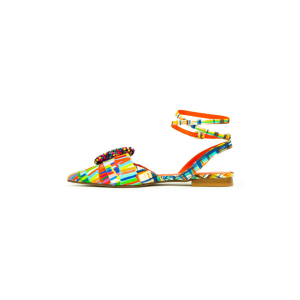 Prosperine Sandalo da Donna in Tessuto Multicolor Hotsell