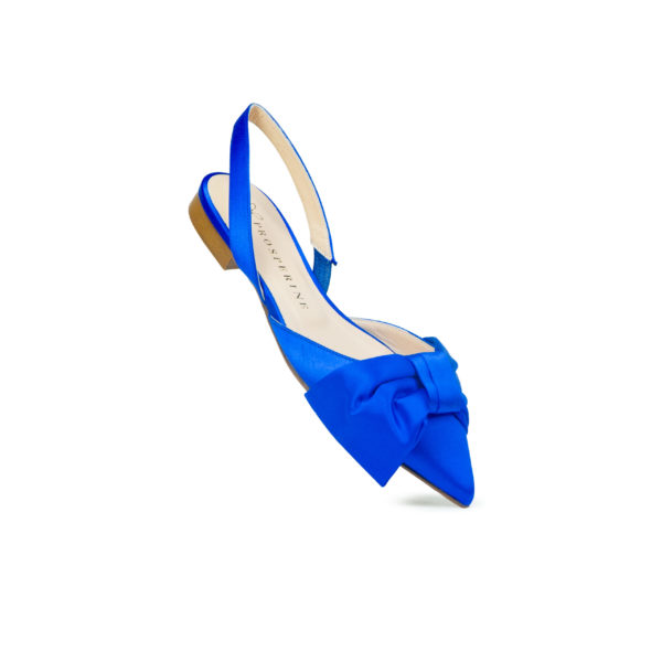 Prosperine Sandalo Slingback da Donna in Raso Vendita Economica