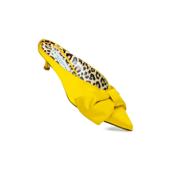 Prosperine Sabot da Donna in Raso con Tacco Consegna Veloce
