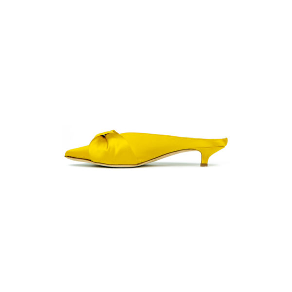 Prosperine Sabot da Donna in Raso con Tacco Consegna Veloce