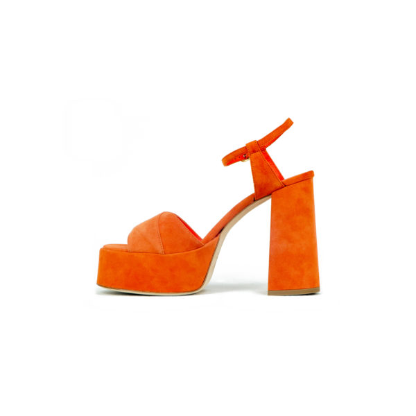Prosperine Sandalo da Donna con Plateau in Camoscio Prezzo Ridotto