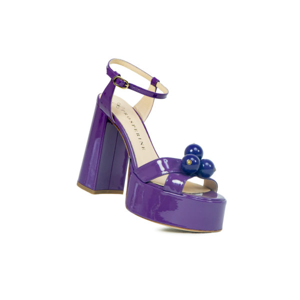 Prosperine Sandalo da Donna con Plateau Tacco 100 mm Sottocosto