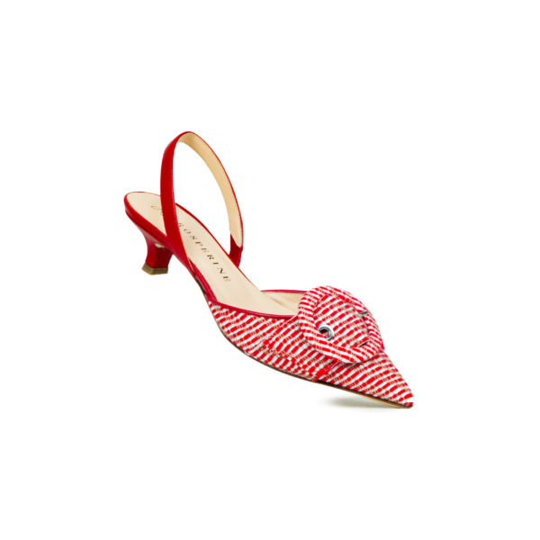 Prosperine SlingBack da Donna in Rafia Pezzi Unici