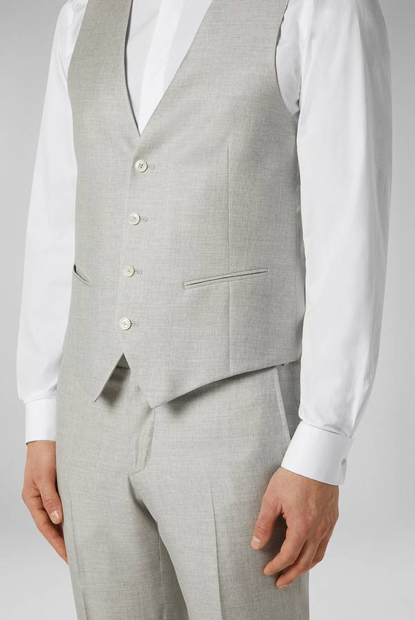 Pull Pal Zileri Abito tre pezzi della linea Cerimonia in lana e viscosa stretch Smaltimento dello stoccaggio