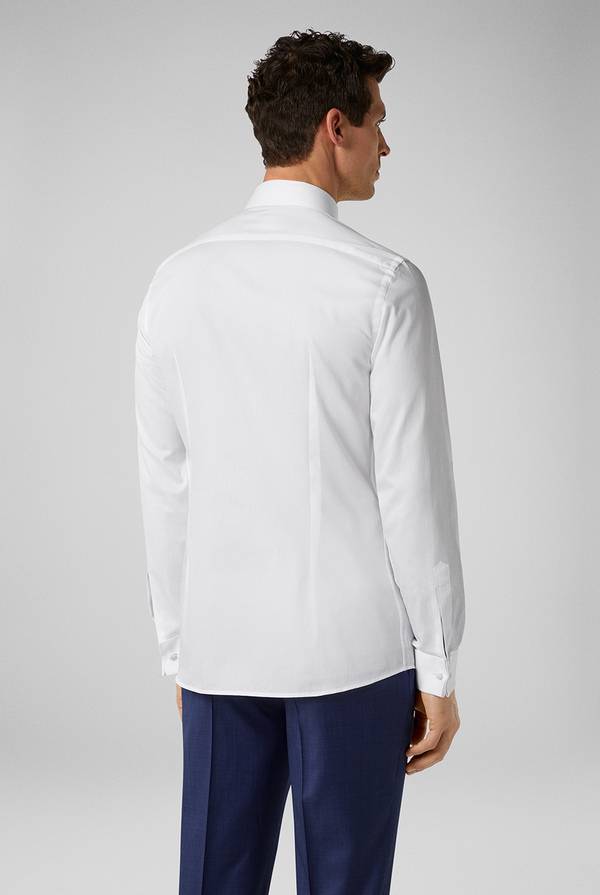 Pull Pal Zileri Camicia in puro cotone della linea Cerimonia con micro disegnature Italia