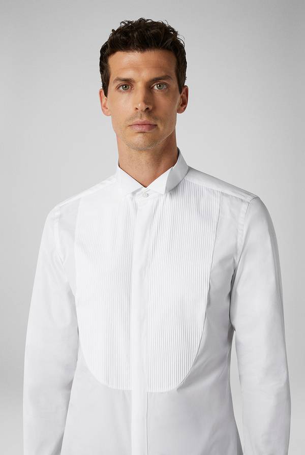 Pull Pal Zileri Camicia in puro cotone della linea Cerimonia con collo ad ala 2025