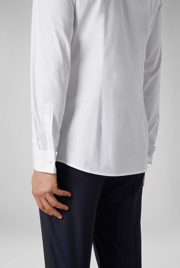 Pull Pal Zileri Camicia in puro cotone della linea Cerimonia con collo ad ala 2025