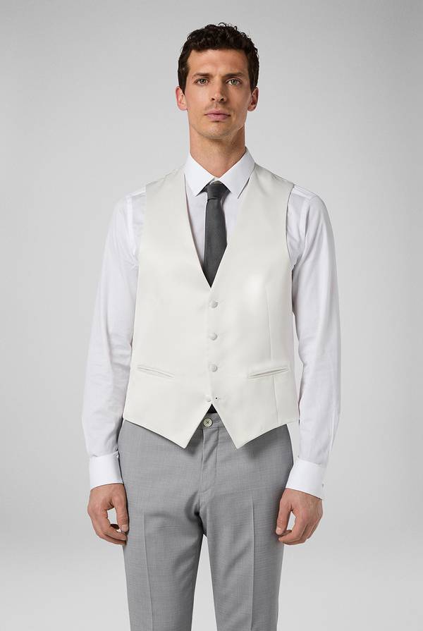 Pull Pal Zileri Gilet in satin della linea Cerimonia Nuovo