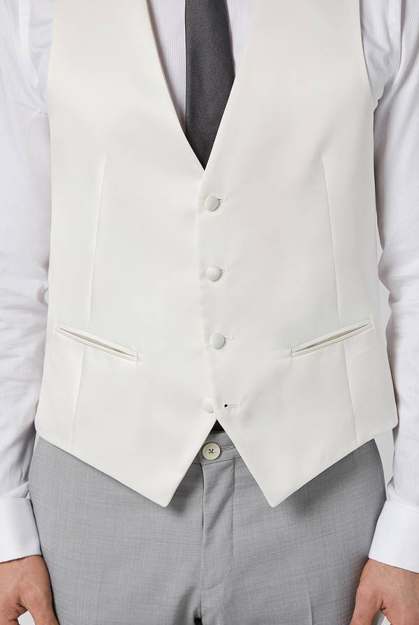 Pull Pal Zileri Gilet in satin della linea Cerimonia Nuovo