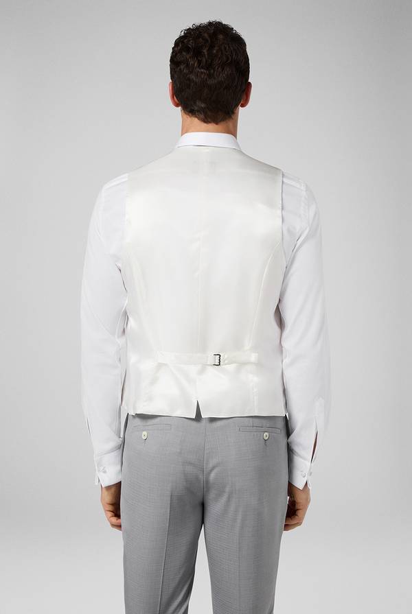 Pull Pal Zileri Gilet in satin della linea Cerimonia Nuovo