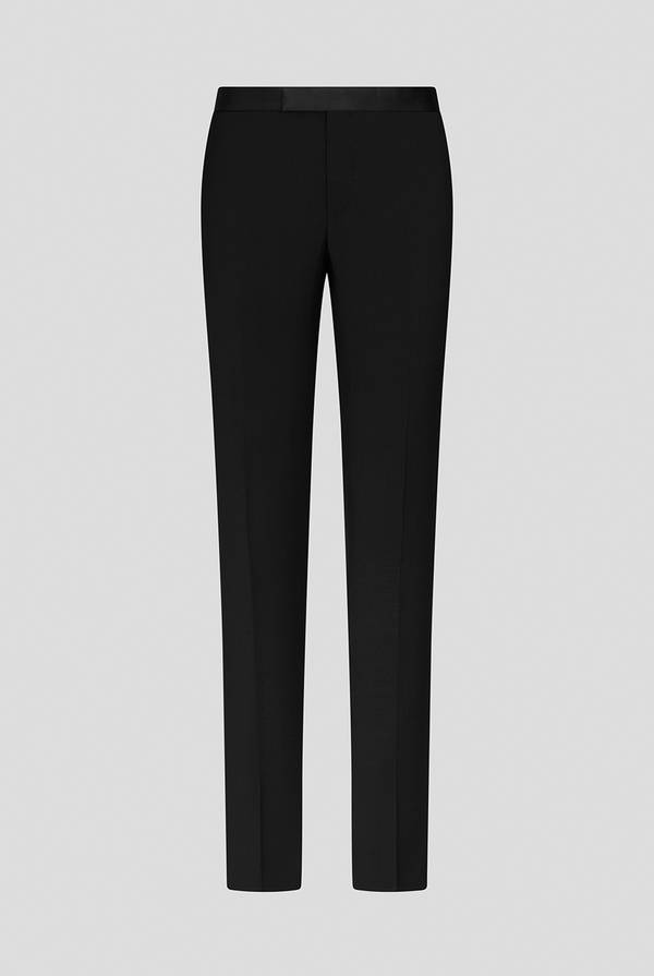 Pull Pal Zileri Pantalone classico con banda in raso in vita Negozi Online