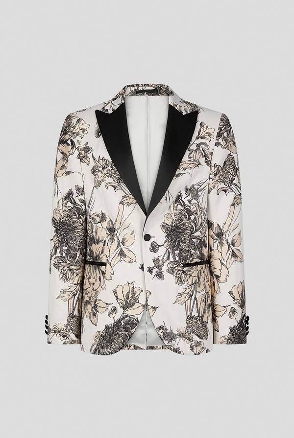 Pull Pal Zileri Giacca smoking con motivo floreale Consegna Veloce