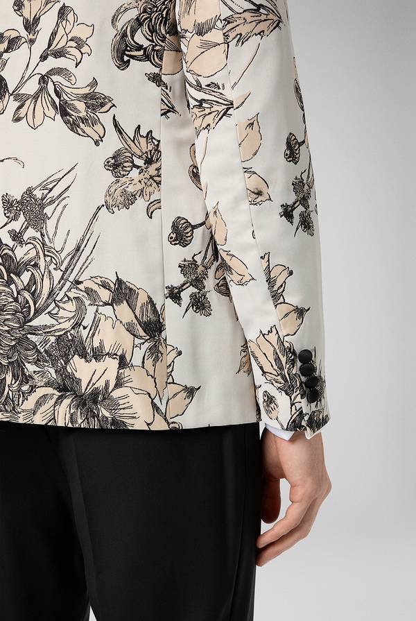 Pull Pal Zileri Giacca smoking con motivo floreale Consegna Veloce