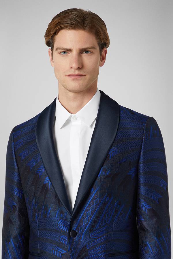 Pull Pal Zileri Giacca smoking con motivo jacquard Promozione Limitata