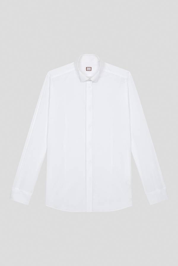Pull Pal Zileri Camicia Cerimonia bianca con collo smoking