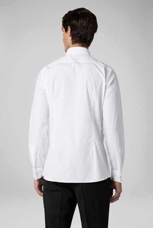 Pull Pal Zileri Camicia Cerimonia bianca con collo smoking Promozione temporanea