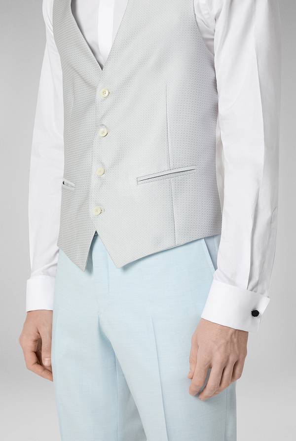 Pull Pal Zileri Gilet Cerimonia con lavorazione jacquard Economico