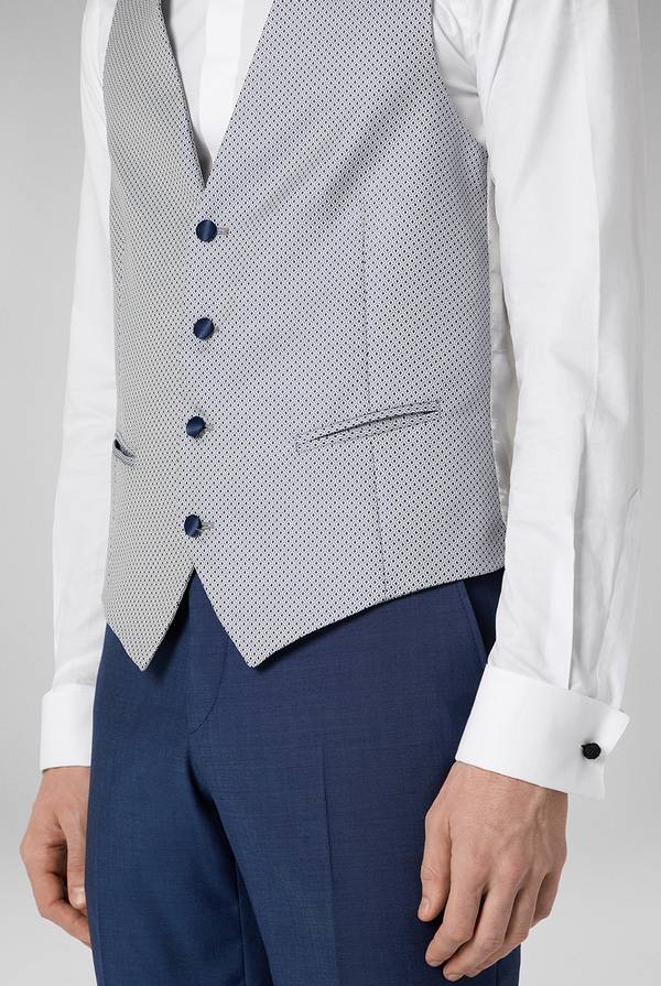 Pull Pal Zileri Gilet Cerimonia con lavorazione jacquard Online