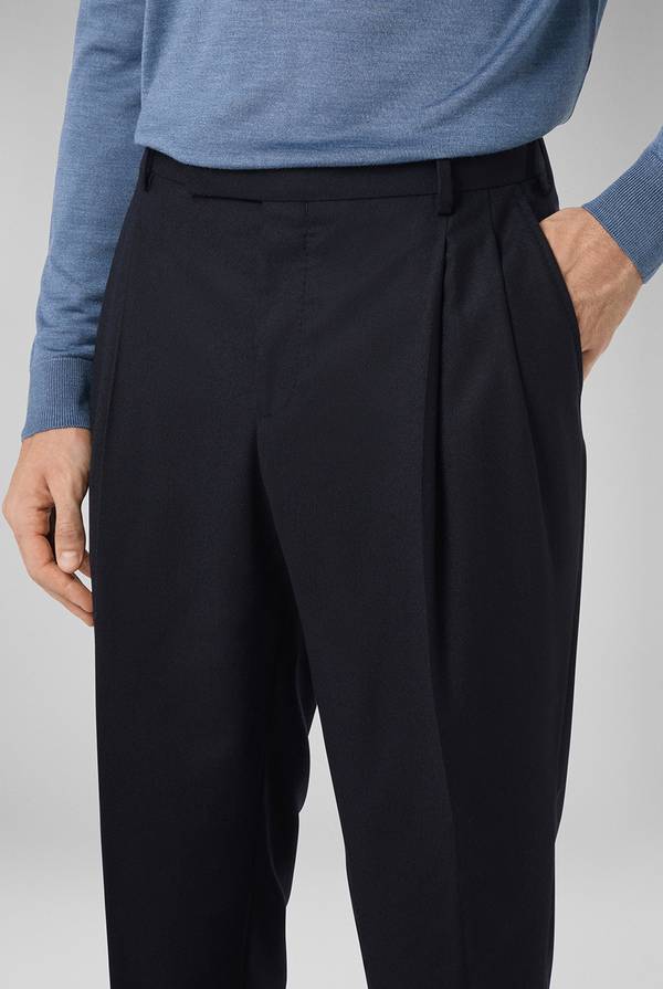 Pull Pal Zileri Pantaloni doppia pince in lana stretch Moda