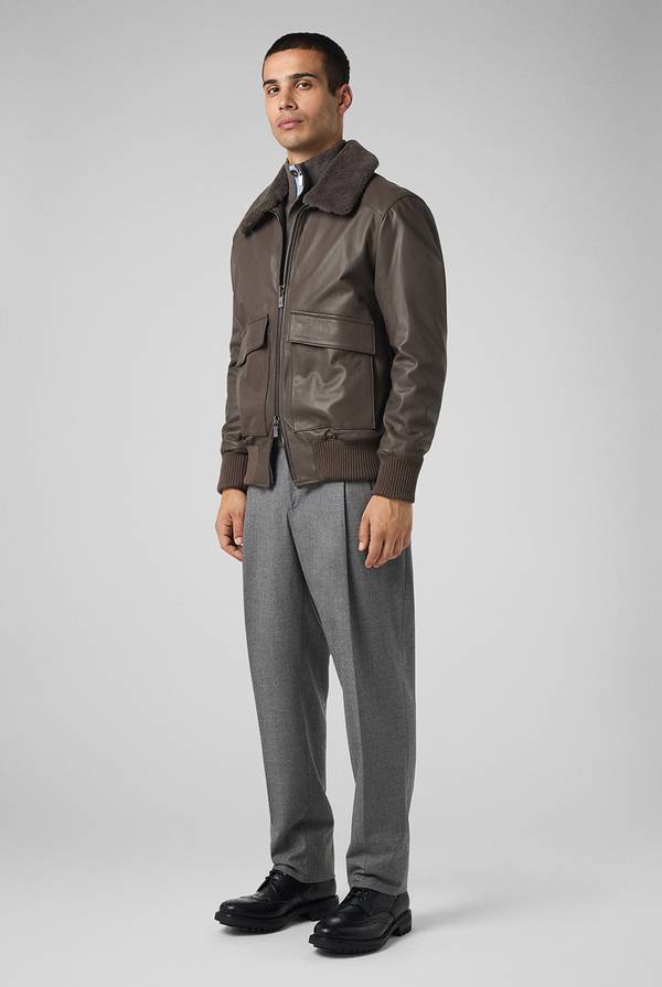 Pull Pal Zileri Pantaloni doppia pince in lana stretch 2025